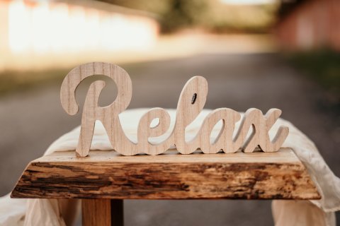 Nápis Relax