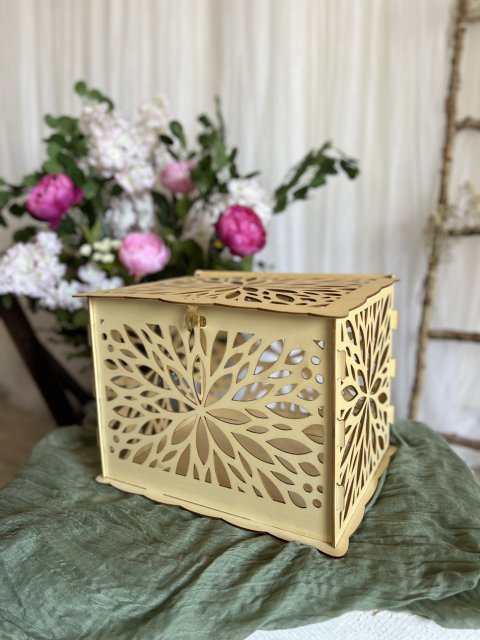 Box na přání a dary dřevěný